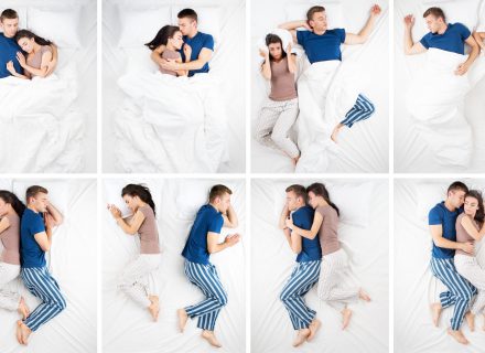 Ką jūsų poros miegojimo poza sako apie jūsų santykius?